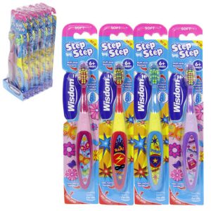 Wisdom step by step 6+ kids brush