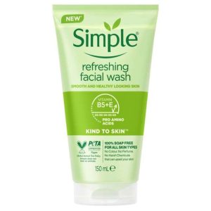 Simple refreshing facial gel wash - 150ml